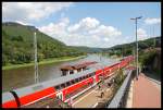 S1 Mit DoSto Im Bahnhof K�nigstein(S�chsische Schweiz)Auf Der Strecke Dresden ...