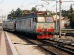 E633 206 mit einem Autozug in Vicenza. 29/09/07  ...