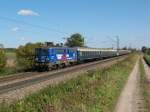Die 1042 520 am 29.09.07 bei Hattenhofen  ...