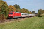 101 060-2 zieht am ...  P.F. 01.10.2007