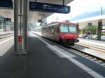 Regio nach Sion steht am 19.8.2007 in Visp ... Regio nach Sion steht am 19.8.2007 in Visp ...