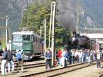 Feierstimmung auf dem Festgel�nde in Erstfeld: Am 08.09.2007 steht die ...