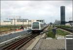 Linie M1, Vestamager. Blick von der Station Vestamager nach Norden ...