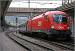 Achtung Bahnsteig zwei: �BB EuroCity 566 ZUKUNFTSZENTRUM TIROL von Innsbruck ...