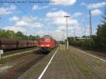 232 083-6 mit einem Kohlezug in Gladbeck West (24.09.2007)  ...