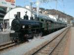RhB,Dampfzug mit ...  Peter Walter 03/2002