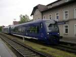 Uff dr schw�bschen Oisebah - Als BOB 87216 vom Hafenbahnhof ...
