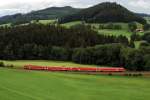 612 er P�rchen mit RE 32653 bei Harbatshofen (17.08.2007)  ...