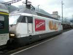 Re 460 021 mit ...  Tobias Schuminetz, Hirschau 06.10.2007