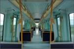 Blick in den Fahrgastraum eines Metrotriebwagens in Kopenhagen. 23.8.2006 (Jonas) ...