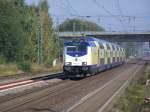 06.10.07, ME 146 532-7 kurz vor der Einfahrt im Bahnhof ...