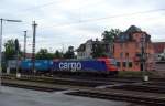 SBB Re482 037-9 durchf�hrt Bhf Offenburg am 21. August 2007 ...