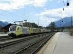 ES 64 U2 029 und eine ES 64 F4 ziehen ...