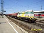 4070.02 von ARCO steht mit einem Bauzug am 17.6.2007 in ...