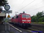 111 184-8 f�hrt am 09.08.2007 mit der RB 34786 (W�rzbug ...