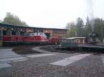 Lokparade im SEH w�rend der Plandampfveranstaltung Dampf �ber&acute;n Buckel von ...