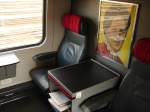 Ein 1.Klasse Abteil eines ICN nach St. Gallen. Aufgenommen am ...