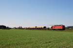 232 635 mit dem Arlbergumleiter CFN 45191 bei Weinhausen (25.08.2007) ...