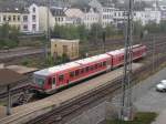 Ein 628 / 928 steht am Sackgleis in Trier Hbf ...