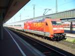 Der IC 2013 Allg�u steht aus Gleis 11 in Dortmund ...