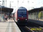 RE 7 Rhein-M�nsterland-Express (Krefeld-Rheine), h�lt gerade in Unna Bf. 13.10.2007. ...