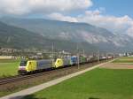 E189 904RT und eine 182er bei Schwaz am 13.10.07  ...