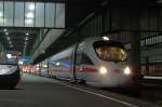 br-411-ice-t ICE-T 'Horb am Neckar' stand am Abend des 13.10.07 als ICE 285 nach Z�rich HB auf Gleis 5 des Stuttgarter HBFs.
