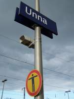 Bahnhof Unna im Oktober 2007.   ...