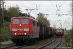 �berholung rechts. 151152-6 mit ...  Klaus Muhs 19.10.2007