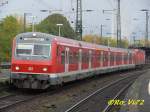 S 2 (Dortmund-Essen). Hier in Wanne-Eickel Hbf. 21.10.2007.  ...