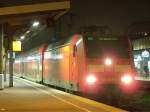 146 010-4 kam als RE6 in Dortmund Hbf an und ...