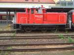 Die BR 363 132-2 am 07.09.2007 in Regensburg HBF bei ...