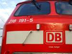 BR 218 191-5 im ...  schimmi 22.07.2004