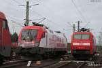 1016 047 Wiener St�dtische und 152 132 stehen am 12.10.2007 ...
