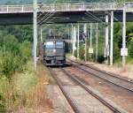 ae-6-6--ae-610 E-Lok 11515 mit G�terzug aus Richtung Schaffhausen in der N�he von Bietingen. 17.08.06