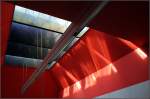 Lichteinfall in die Unterf�hrung am S- und U-Bahnhof Trudering. 3.4.2007 ...