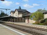 Das Bahnhofsgeb�ude von P�tange. ...  De Rond Hans und Jeanny 26.10.2007