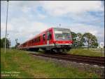 628 599 der Burgenlandbahn ...  Harald Neumann 26.10.2007