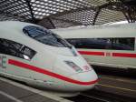 Die Nase eines sehr sauberen ICE 3 (Br 403) in ...