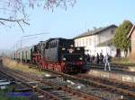 50 3552-2 Die Hanauer Eisenbahnfreunde veranstalten jedes Jahr Nikolausfahrten... Hier ...
