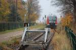 29.10.2007 RE von Graal-M�ritz f�hrt in R�vershagen ein.  ...