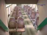 Inneneinrichtung des Unterdeckes im Doppelstock-Triebzug BR 3500 der CP (Portugisische ...