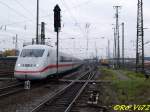 ICE 2 Meiningen . Dortmund Hbf. 01.11.2007.  ...