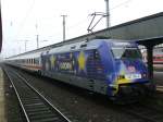 Europa-Lok 101 101-4 im Schub des IC 2044 aus Leipzig ...