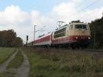 BR 103 245 am 31.10.07 in Zorneding  ...