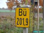 B� 201,9, KBS 431 (Dortmund-Soest), hier bei Unna. 04.11.2007.  ...
