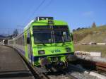 Triebzug 932 der BLS am 03.11.2007 in Heustrich-Emdthal. Das Bild ...