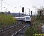Unbekannter IC durchf�hrt Witten Hbf. 10.11.2007.  ...