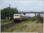 103 184 mit Sonderzug ...  Steffen Schulz 11.11.2007