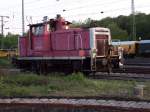 Eine der letzten orientroten V60 in Koblenz-L�tzel. Allzuviele in dieser ...